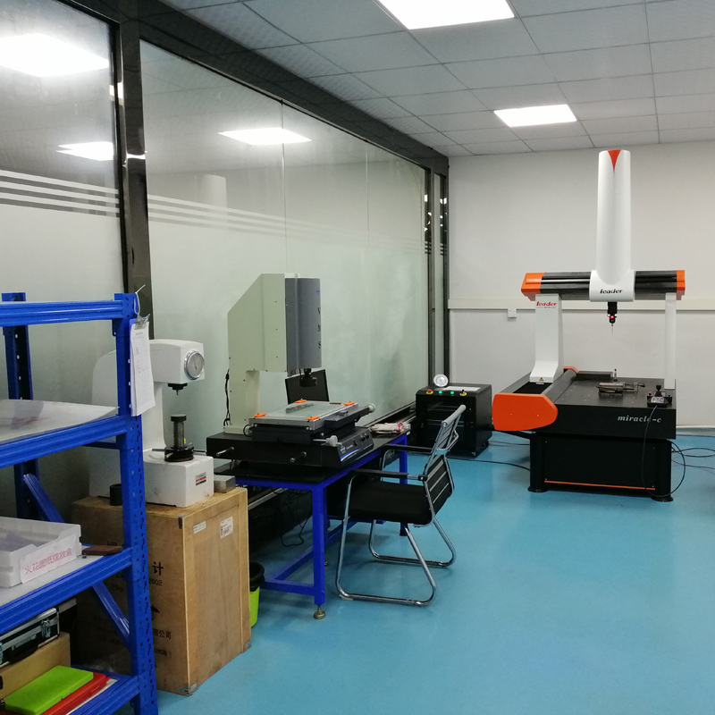 A corner of the testing room